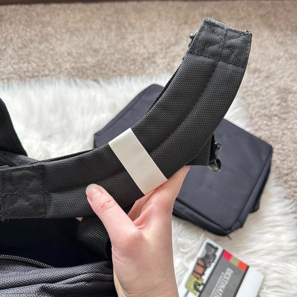 Vintage NWOT IBM Laptop Computer Bag Briefcase Crossbody Strap Zipper Locks - Picture 6 of 8